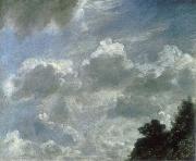 John Constable Study of clouds at Hampstead china oil painting artist